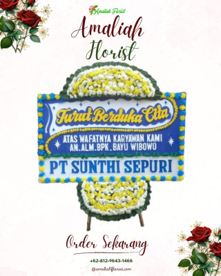 Papan Bunga Duka di Gladagsari